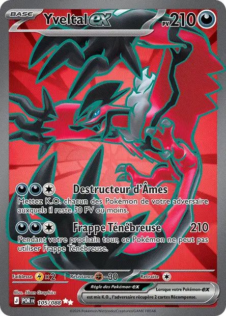 Yveltal ex 105/088