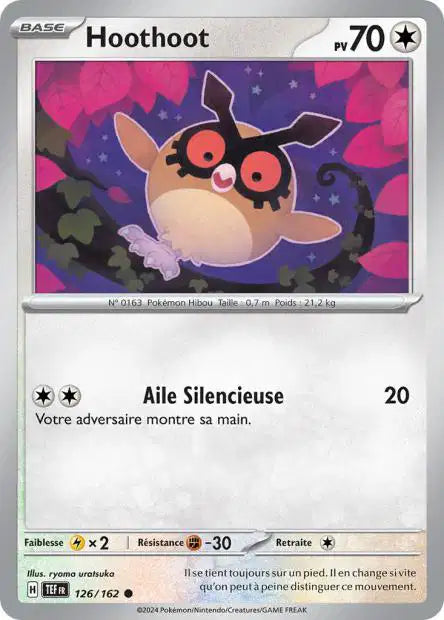 Hoothoot 126/162 (Holo Cosmo)