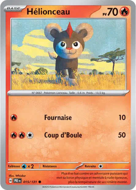 Hélionceau 015/131 (Pokéball)