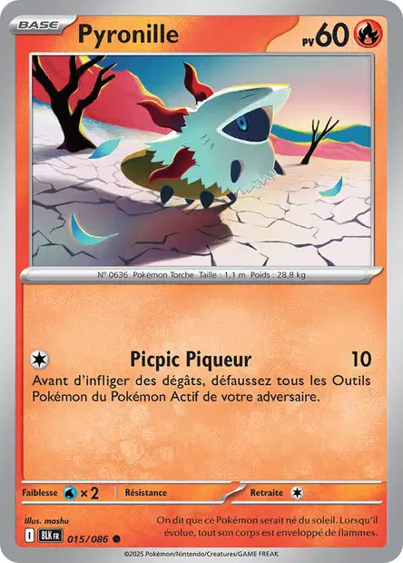 Pyronille 015/086 (Pokéball)