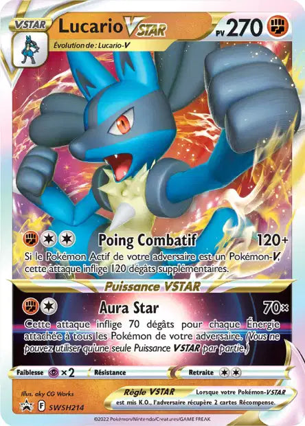 Lucario VSTAR SWSH214