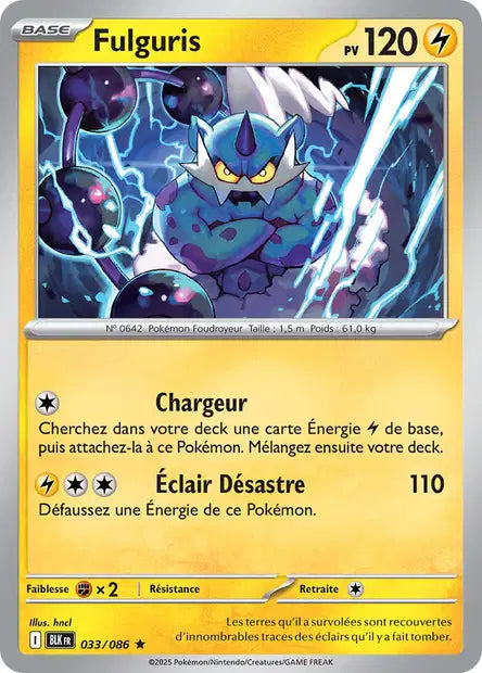 Fulguris 033/086 (Pokéball)