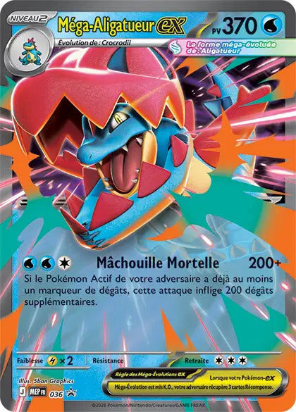 Méga-Aligatueur ex MEP 036