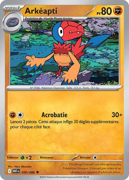 Arkéapti 050/086 (Pokéball)