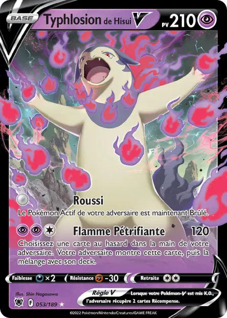 Typhlosion de Hisui V 053/189 ASR