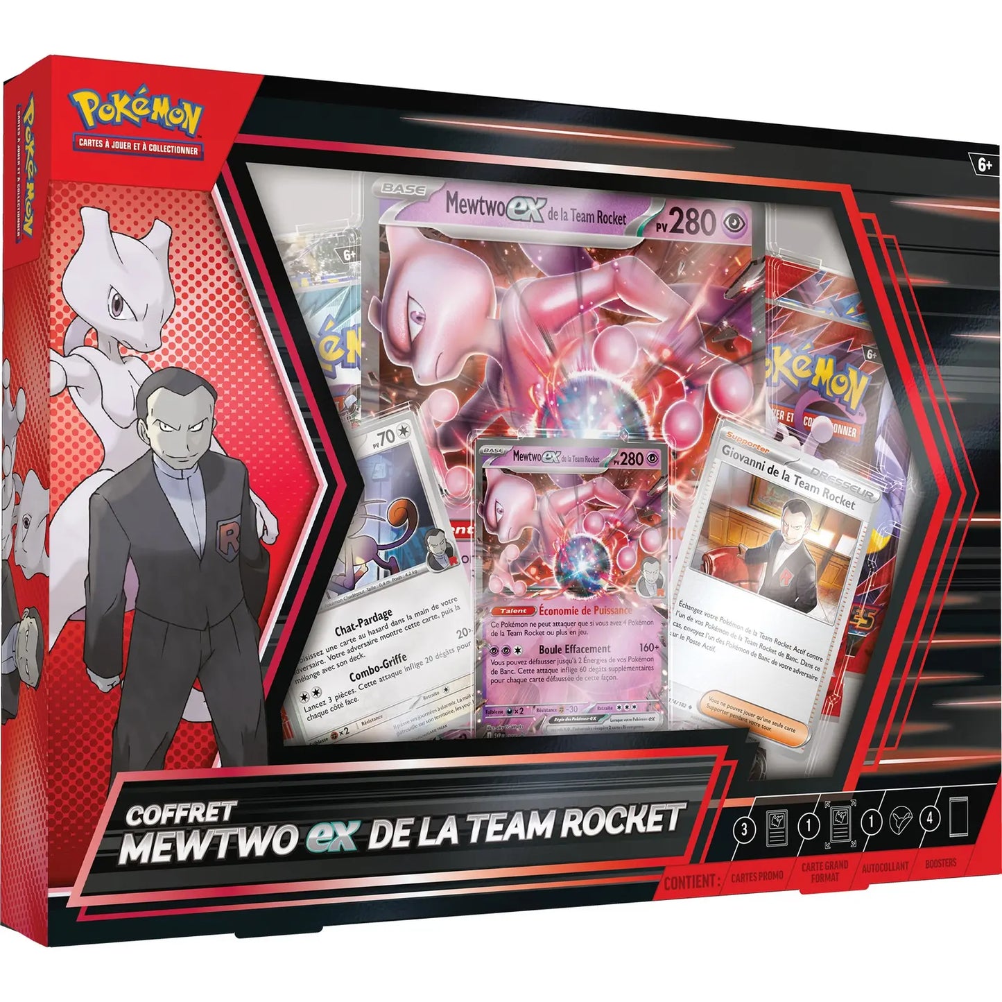 Coffret Mewtwo ex de la Team Rocket