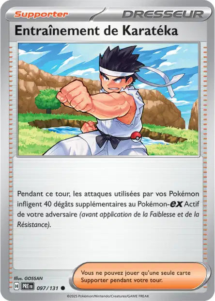 Entraînement de Karatéka 097/131 (Pokéball)
