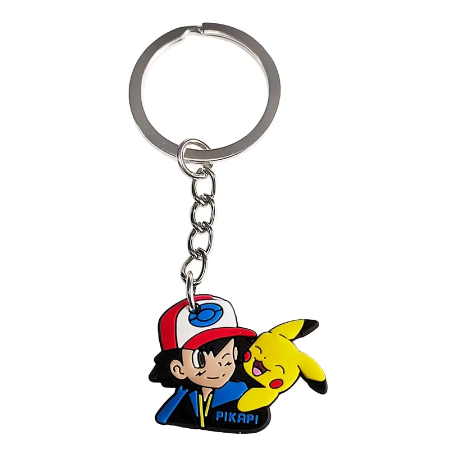 Porte-clé Sacha & Pikachu