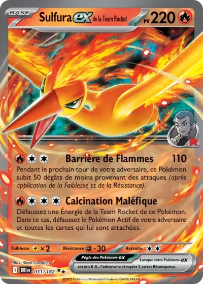 Sulfura ex de la Team Rocket 031/182