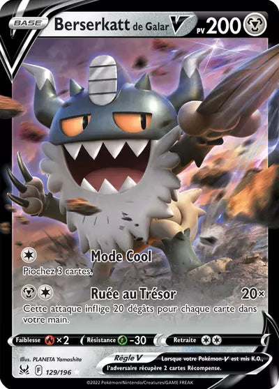 Berserkatt de Galar V 129/196