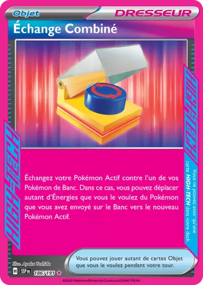 Échange Combiné 186/191