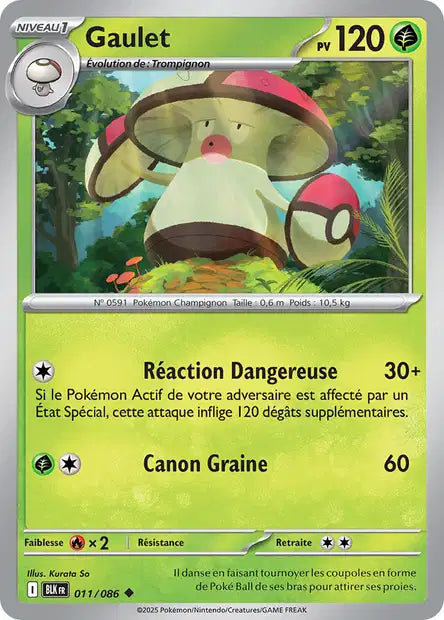 Gaulet 011/086 (Pokéball)