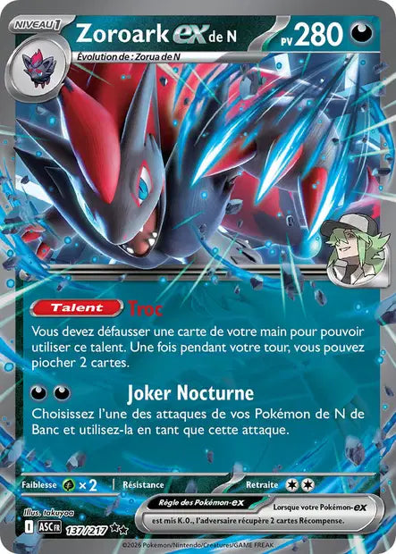 Zoroark ex de N 137/217