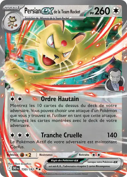 Persian ex de la Team Rocket 150/182