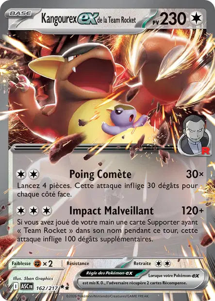 Kangourex ex de la Team Rocket 162/217