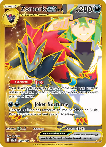 Zoroark ex de N 189/159