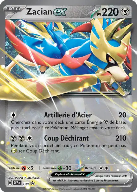 Zacian ex SVP 198