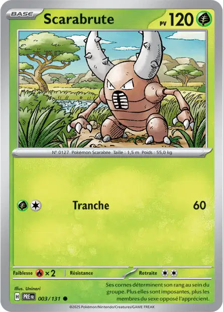 Scarabrute 003/131 (Pokéball)