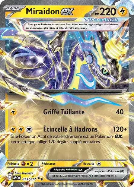 Miraidon ex 073/217