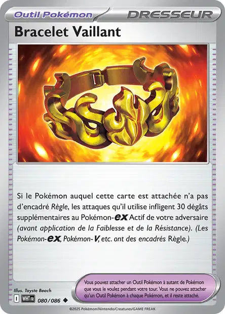 Bracelet Vaillant 080/086 (Pokéball)