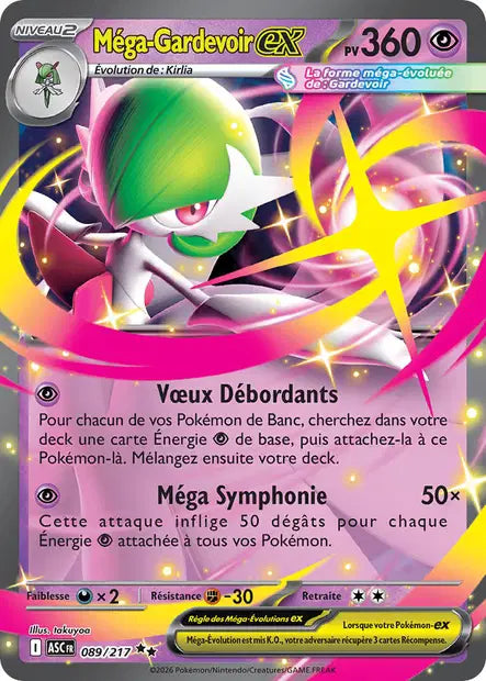 Méga-Gardevoir ex 089/217