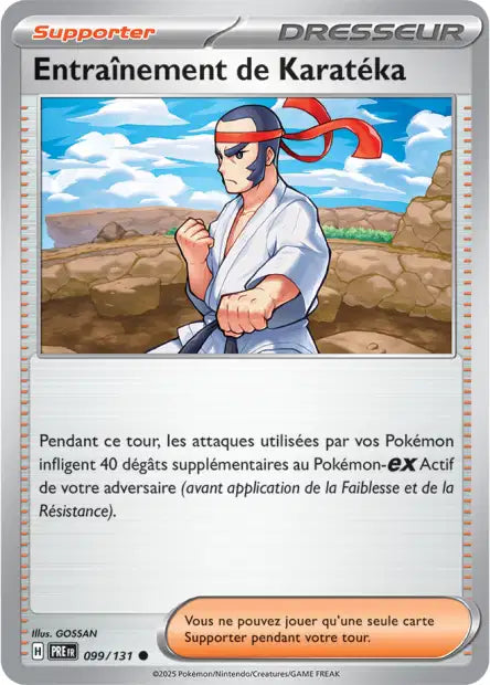 Entraînement de Karatéka 099/131 (Pokéball)