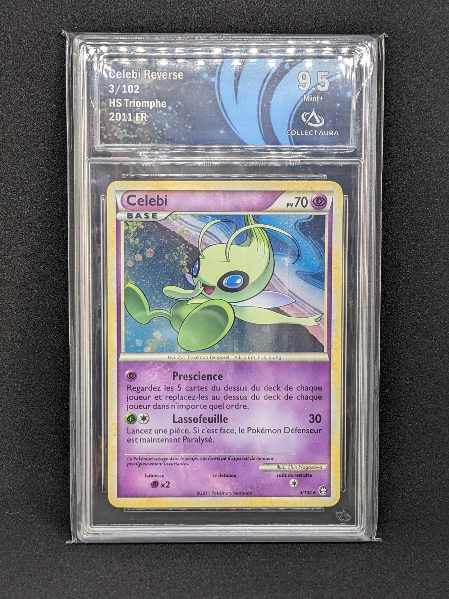 Celebi 3/102 Reverse - Collect Aura 9.5