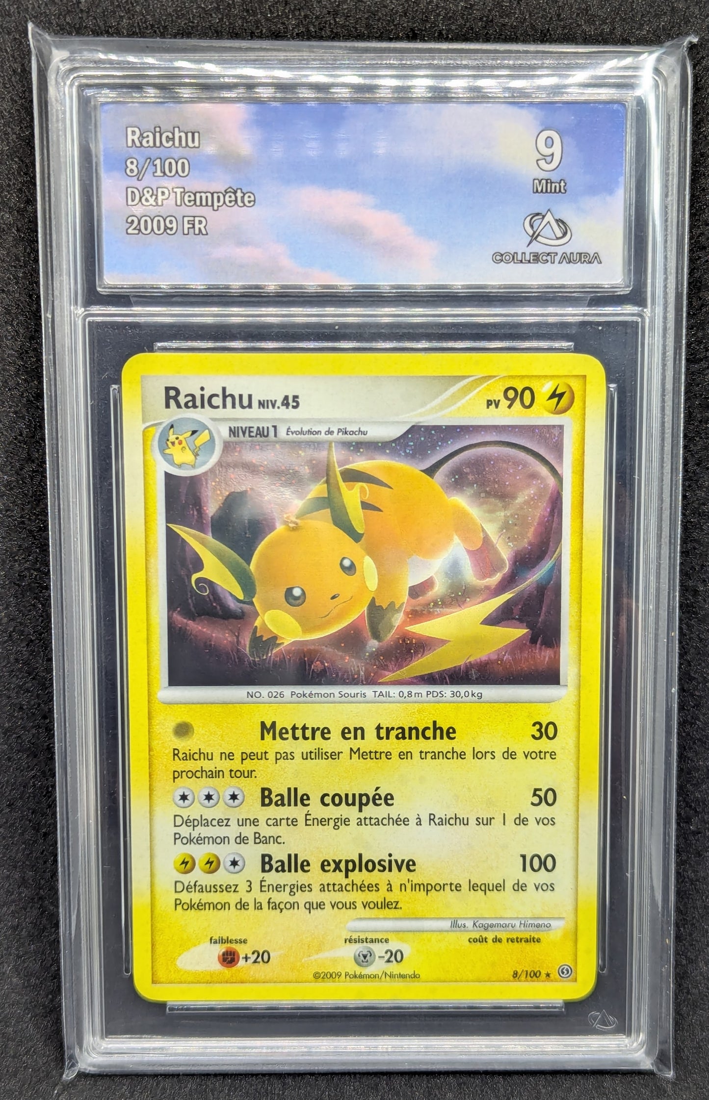 Raichu 8/100 - Collect Aura 9