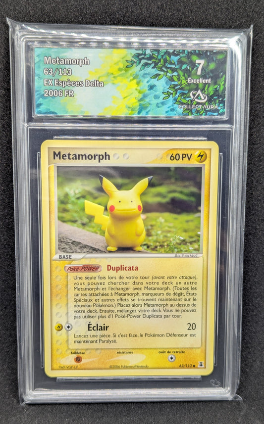 Metamorph (Pikachu) 63/113 - Collect Aura 7