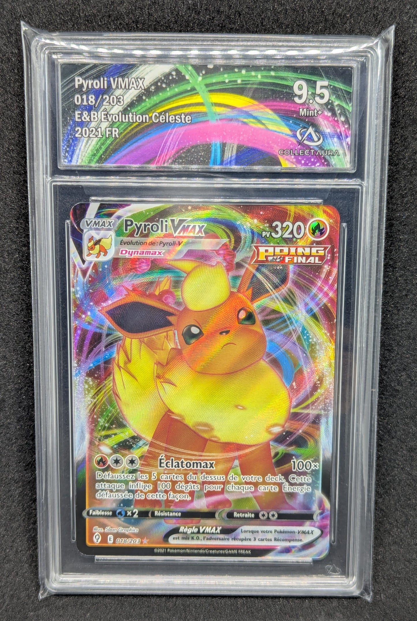 Pyroli VMAX 018/203 - Collect Aura 9.5