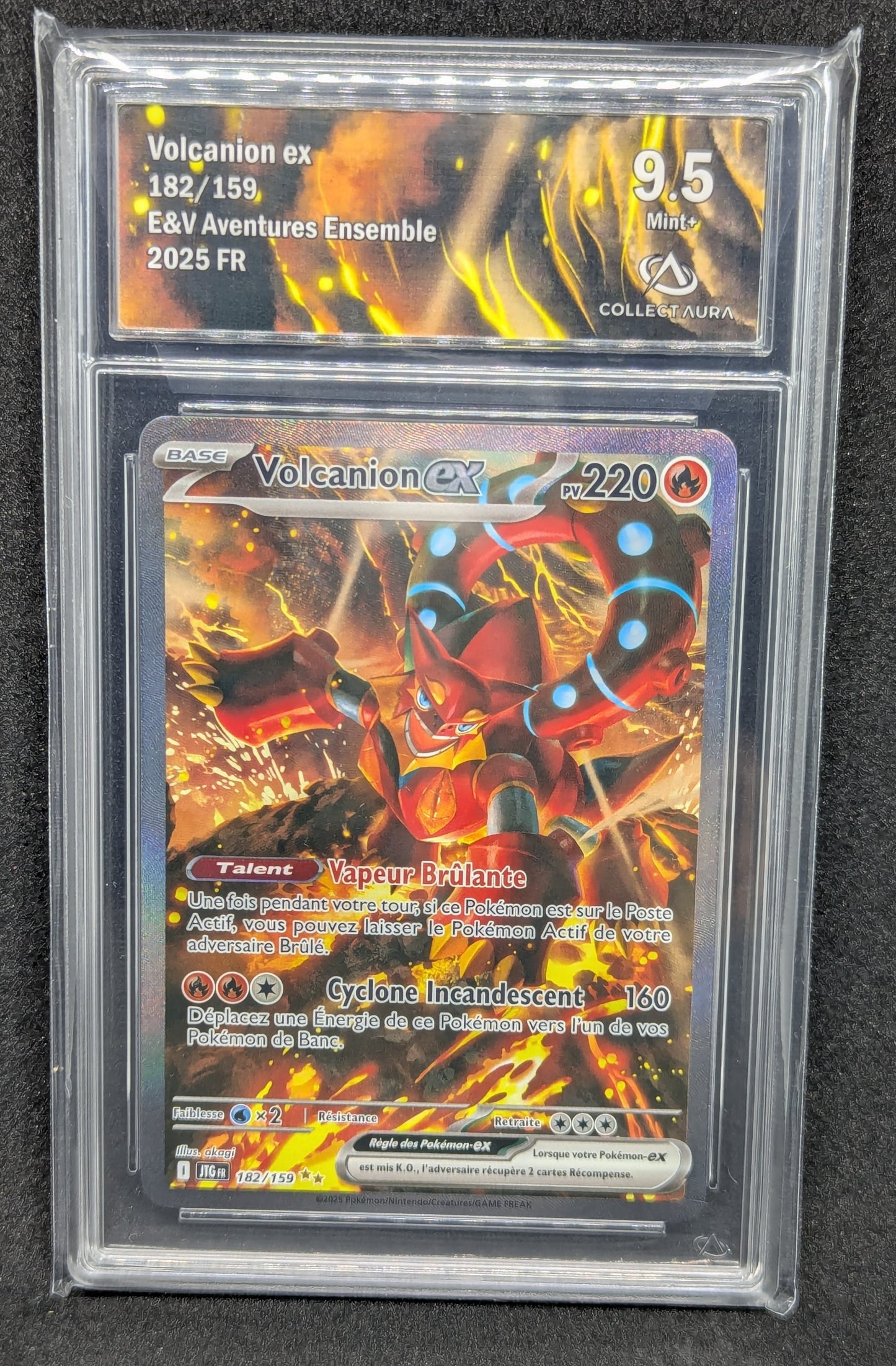 Volcanion ex 182/159 - Collect Aura 9.5