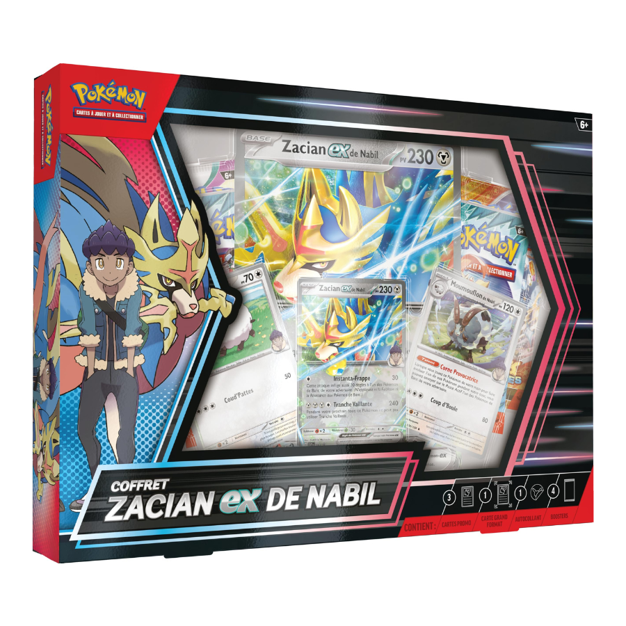 Coffret Zacian ex de Nabil