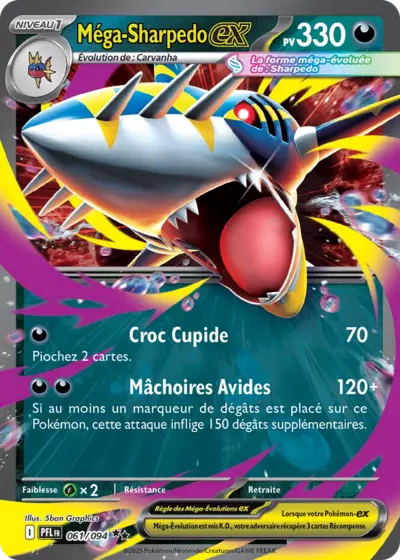 Méga-Sharpedo ex 061/094