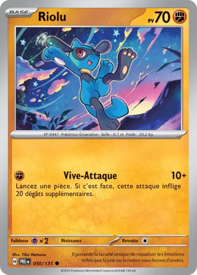 Riolu 050/131 (Pokéball)