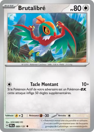 Brutalibré 089/131 (Pokéball)