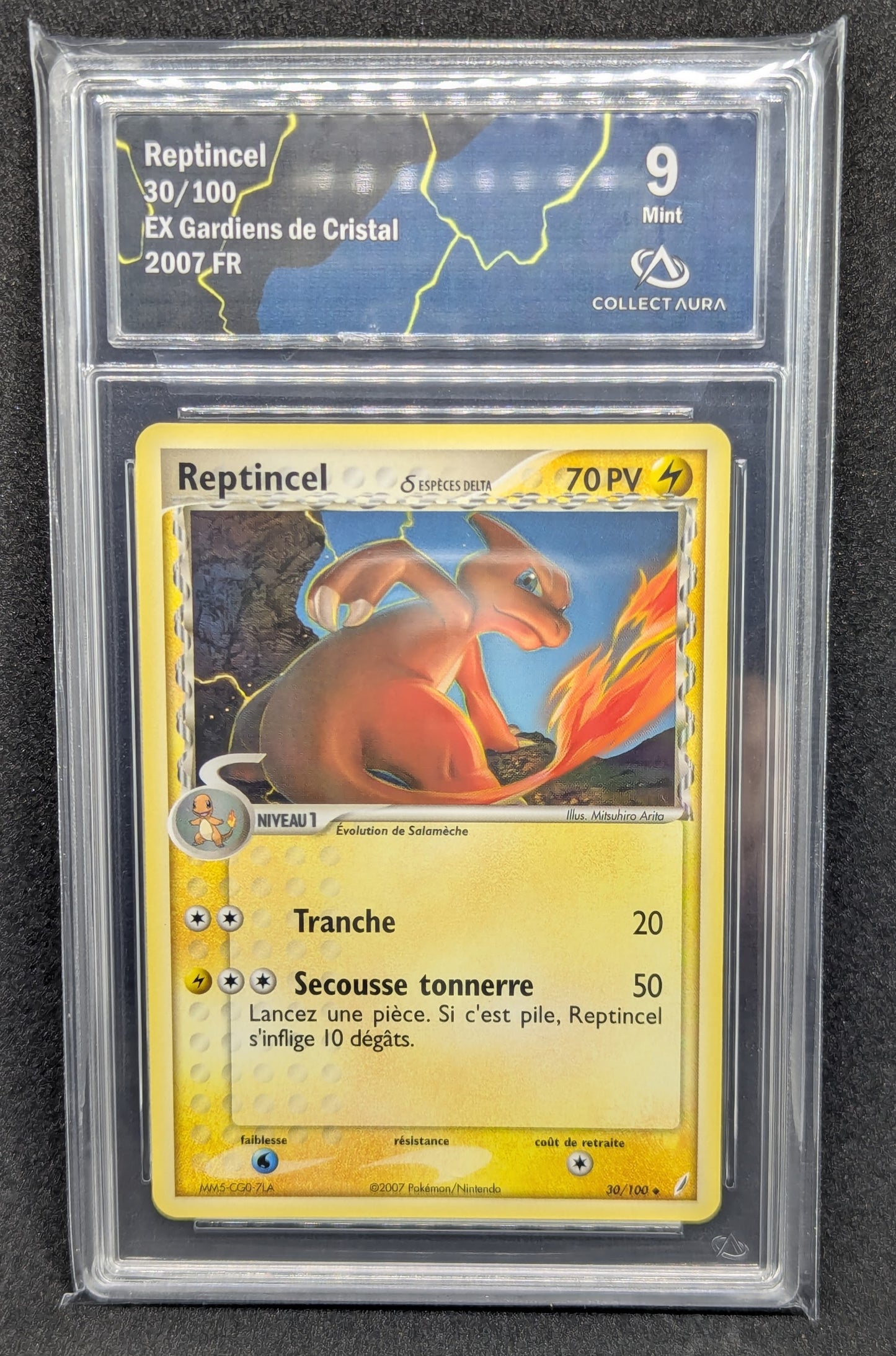 Reptincel 30/100 - Collect Aura 9